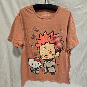 Sanrio Hello Kitty Jujutsu Kaisen & Friends Collaboration T Shirt Crunchyroll